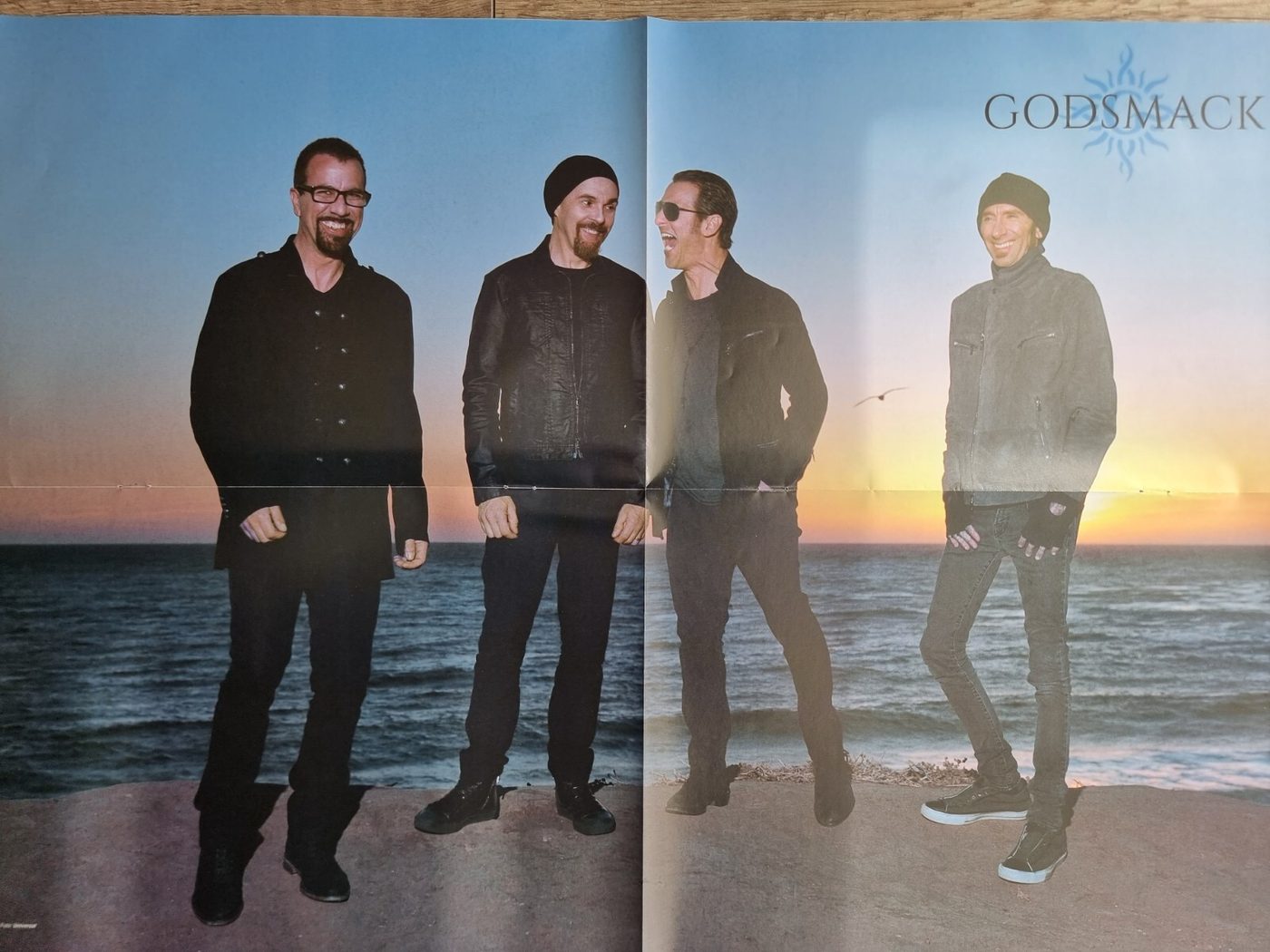 Godsmack poster, 55 × 40 cm