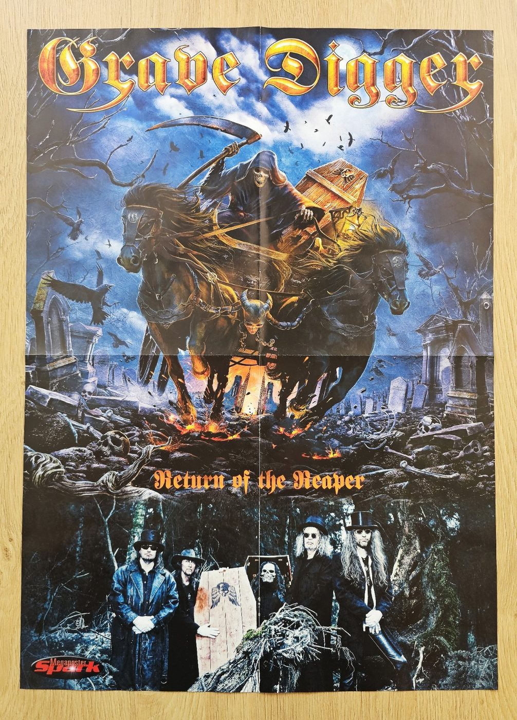 Grave Digger poster, 40 × 55 cm