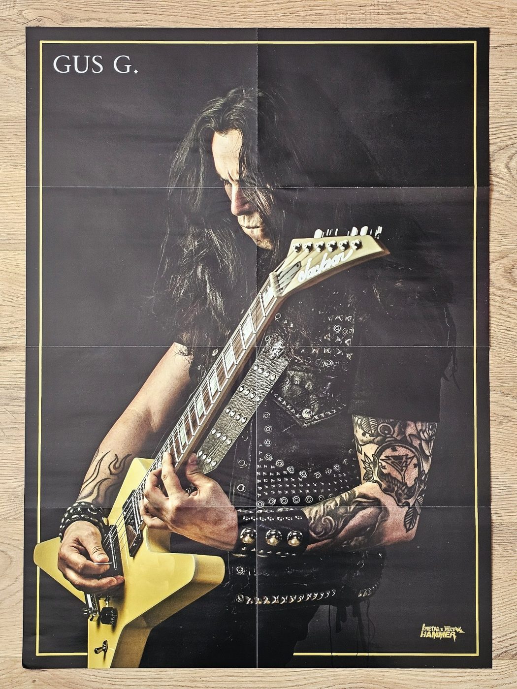 Gus G poster, 55 × 75 cm