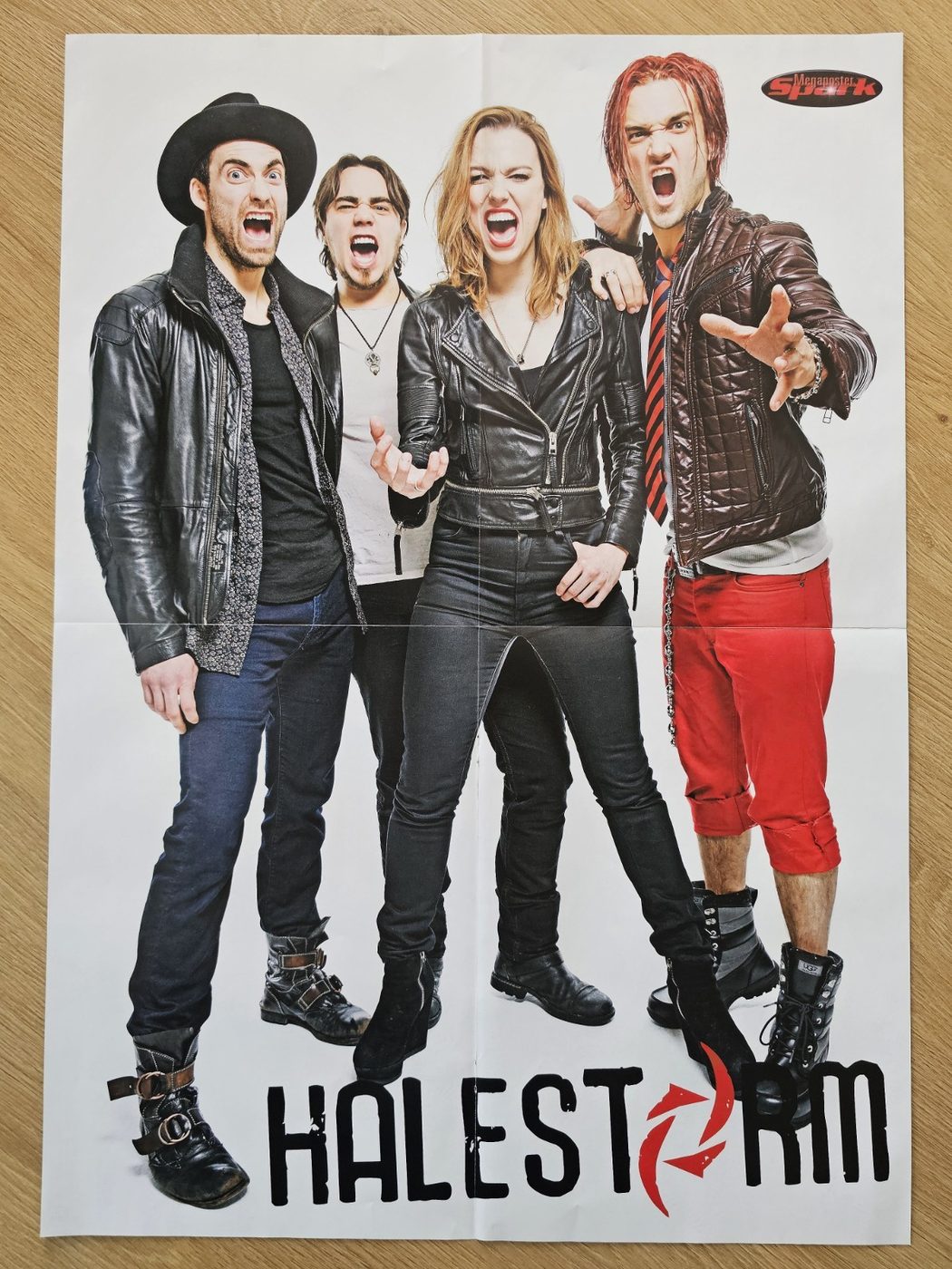 Halestorm poster, 40 × 55 cm