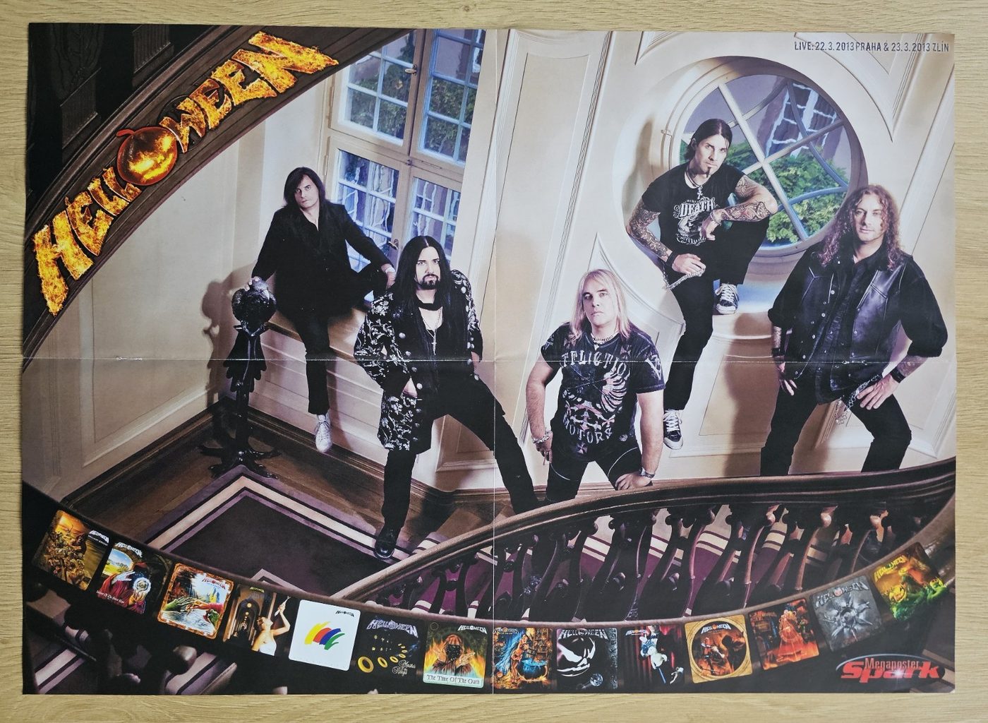 Helloween poster, 55 × 40 cm