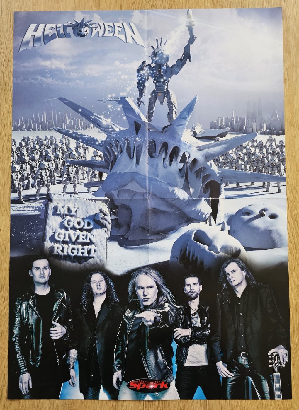 Helloween poster, 40 × 55 cm