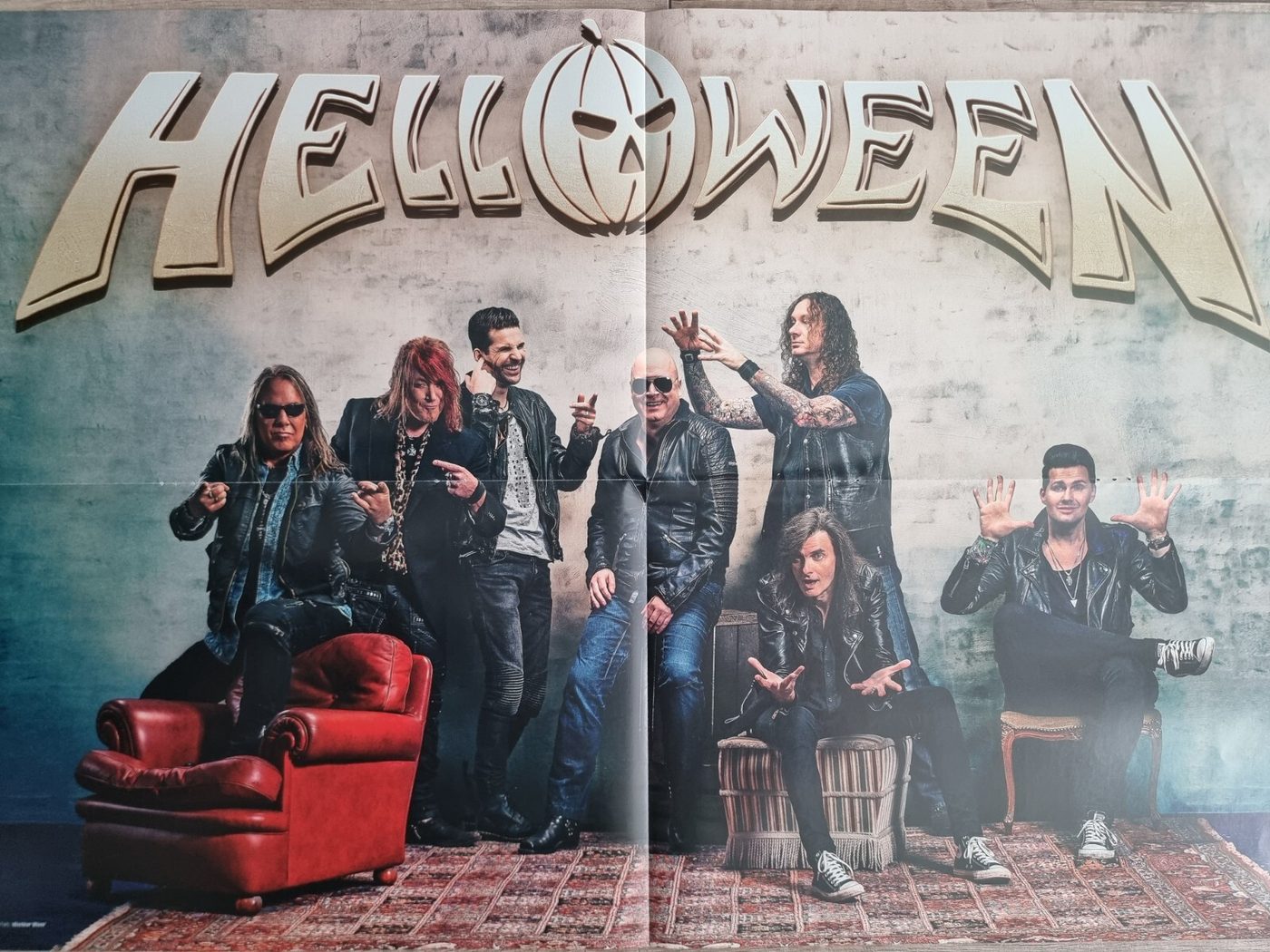 Helloween poster, 55 × 40 cm