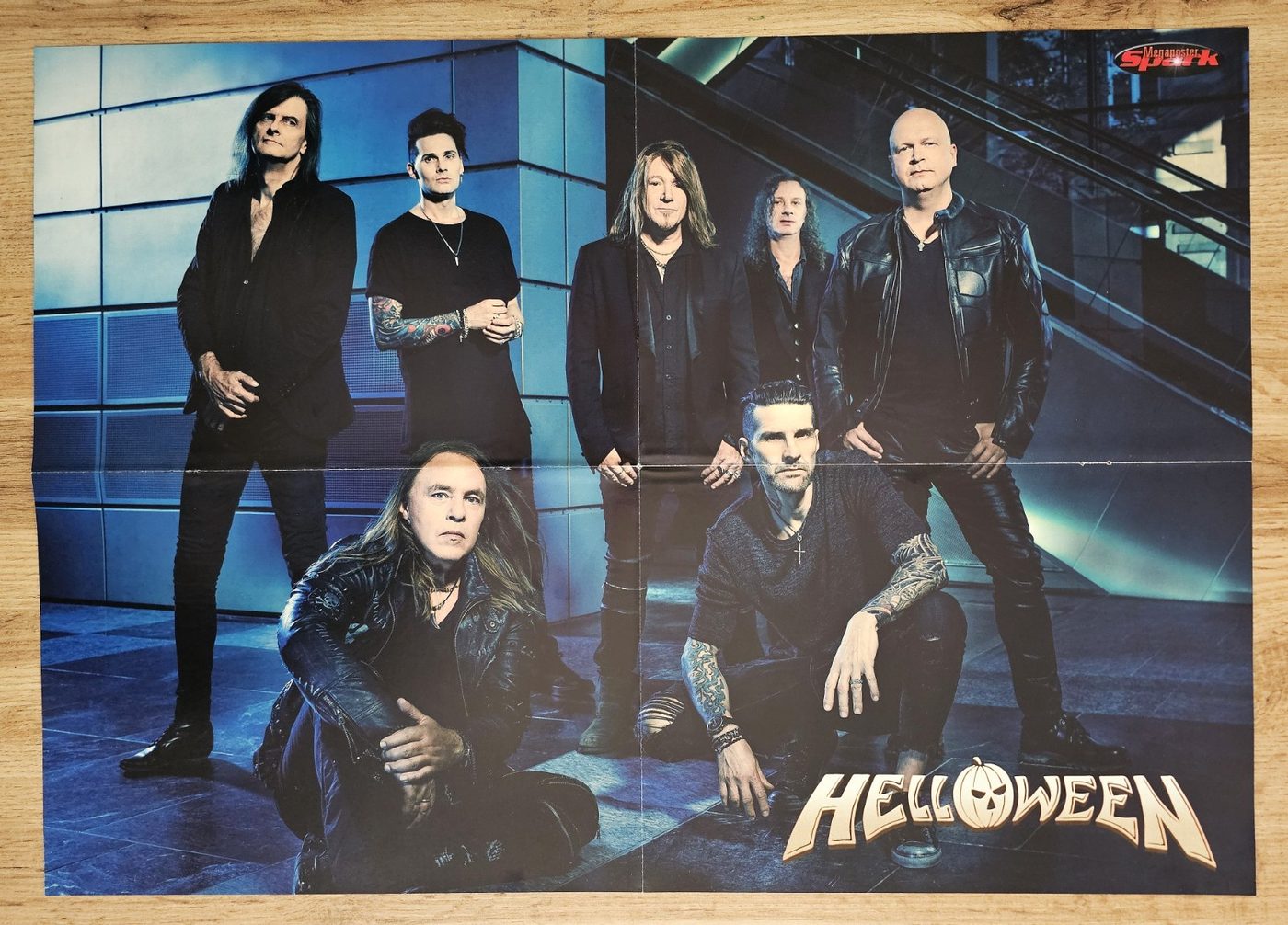 Helloween poster, 55 × 40 cm