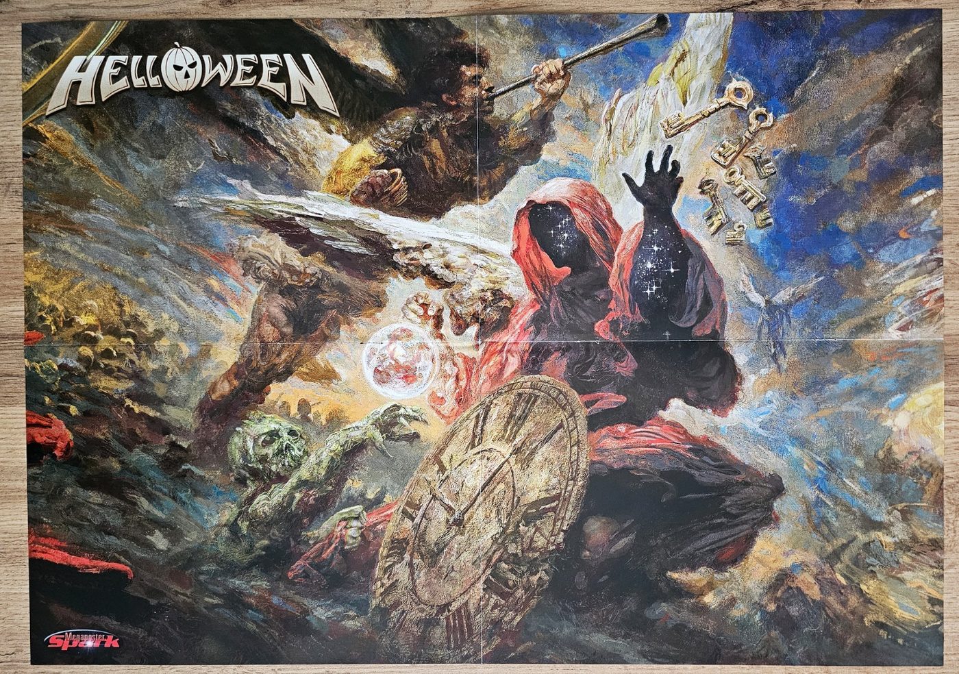 Helloween poster, 55 × 40 cm