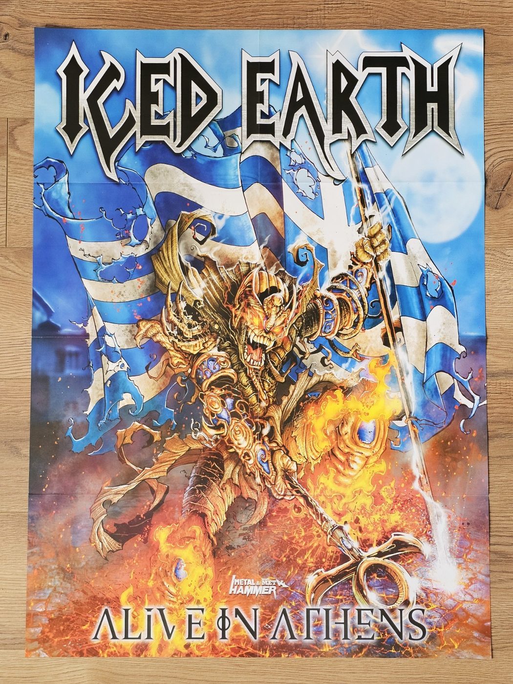 Iced Earth poster, 55 × 75 cm