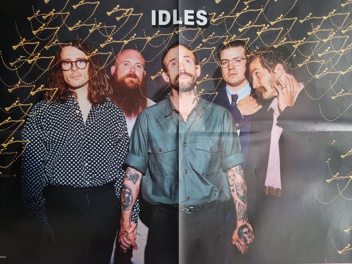 Idles poster, 55 × 40 cm