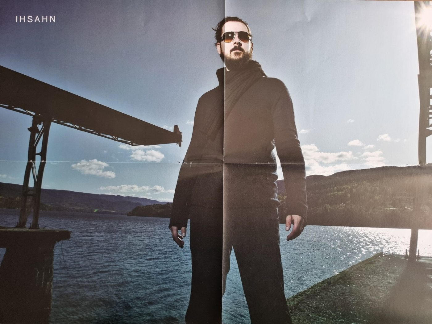 Ihsahn poster, 55 × 40 cm