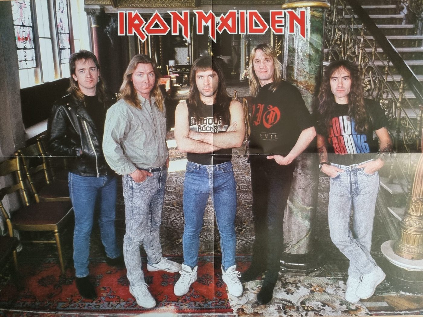 Iron Maiden (2/3) poster, 55 × 40 cm