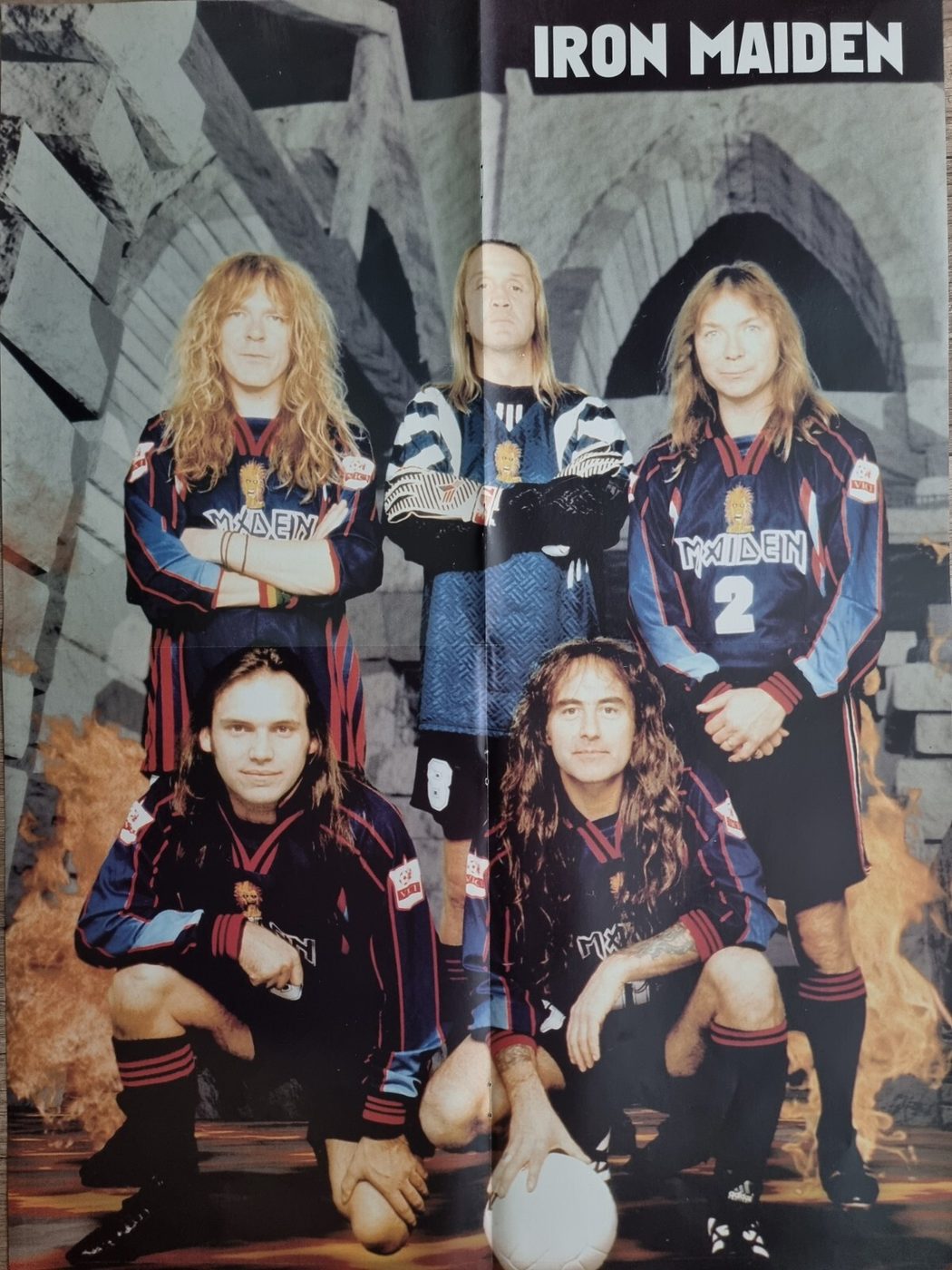Iron Maiden poster, 40 × 55 cm
