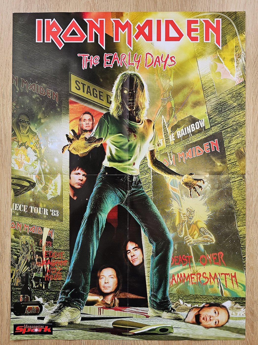 Iron Maiden poster, 40 × 55 cm