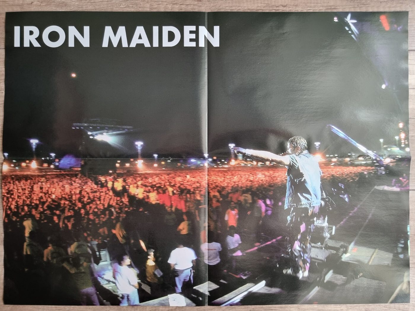 Iron Maiden poster, 55 × 40 cm