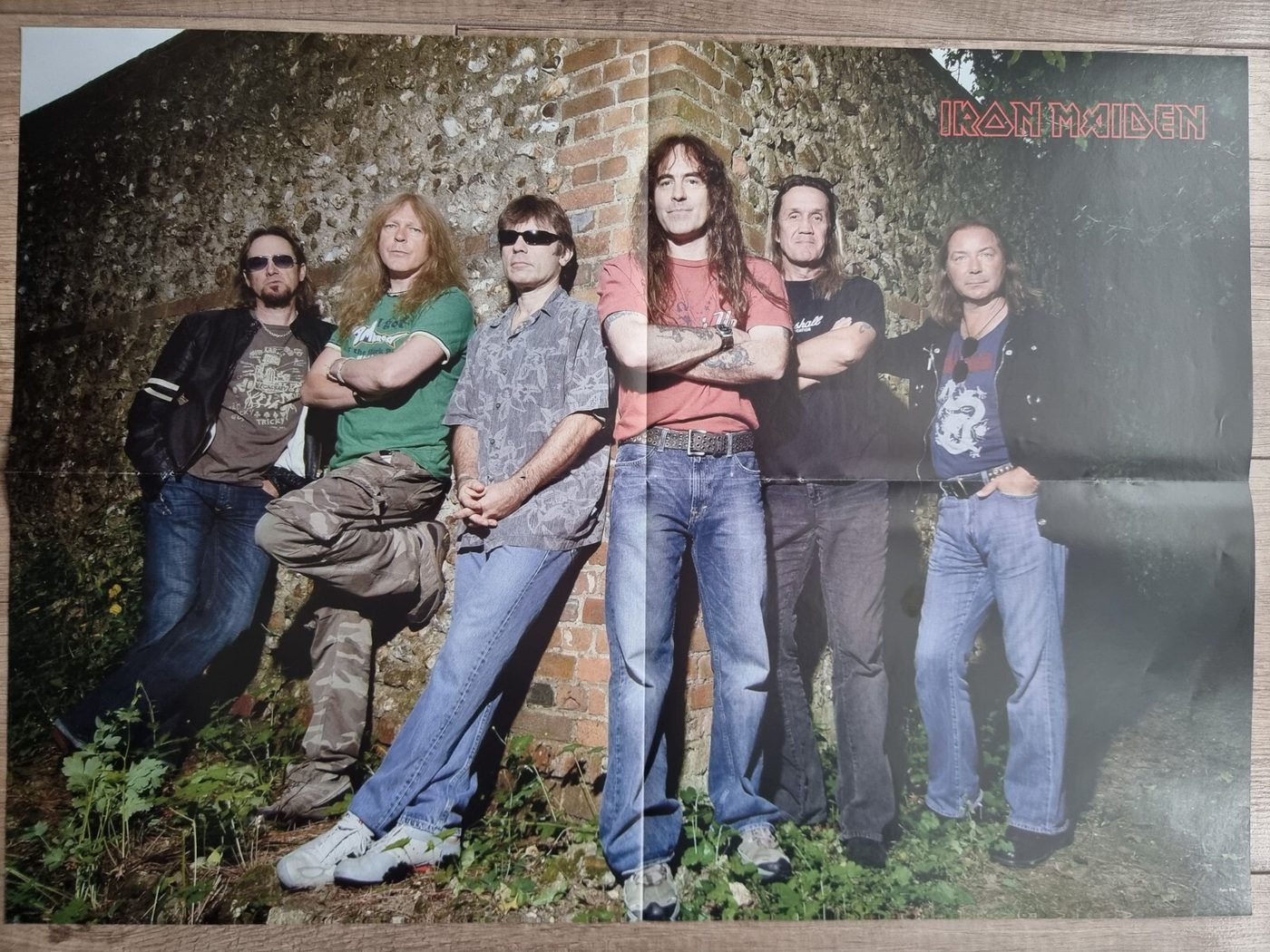Iron Maiden poster, 55 × 40 cm