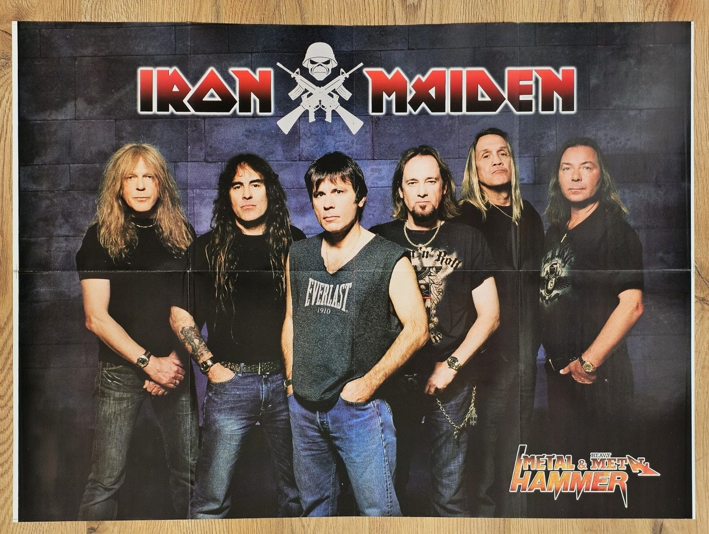 Iron Maiden poster, 75 × 55 cm