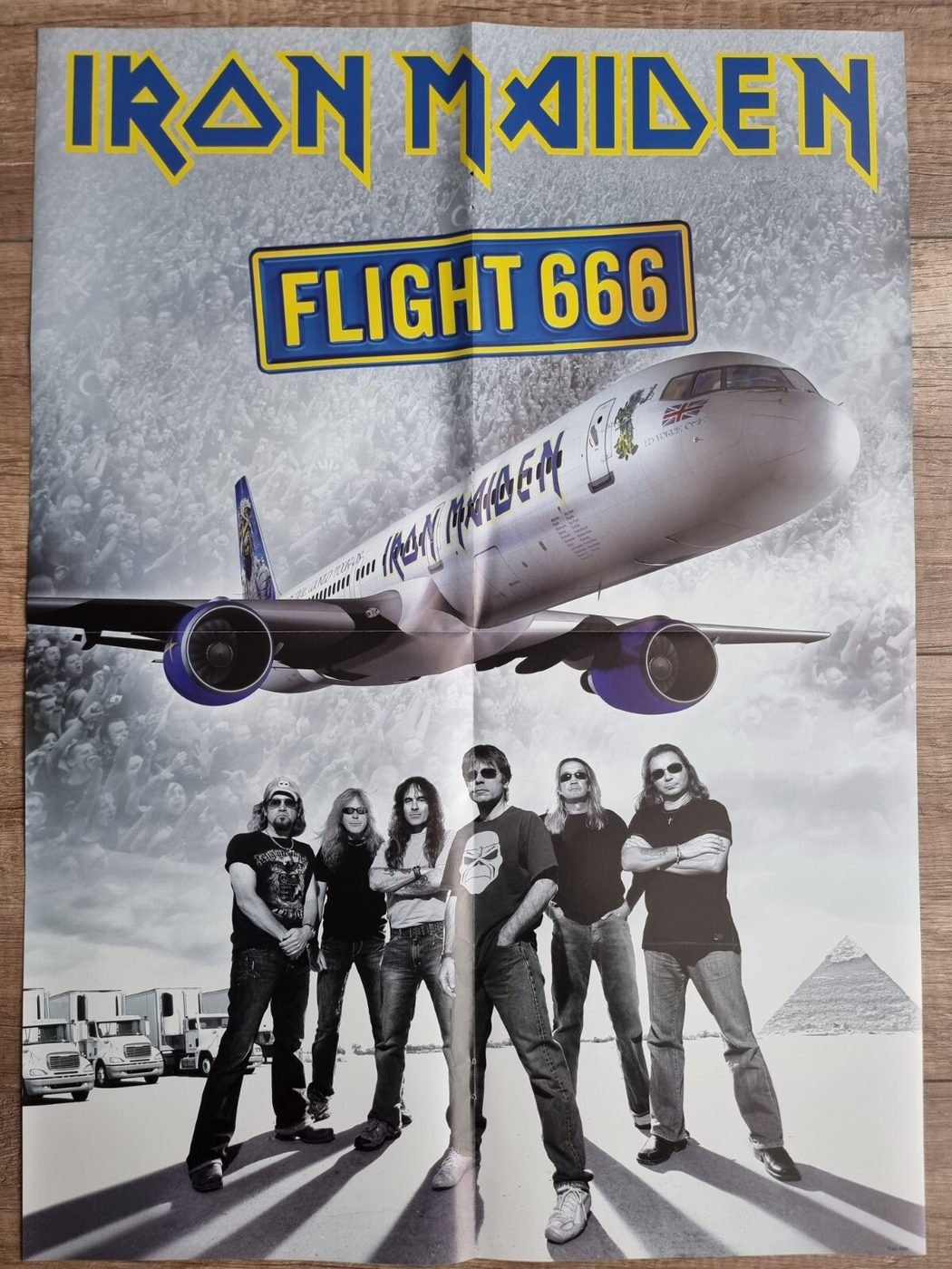Iron Maiden poster, 40 × 55 cm