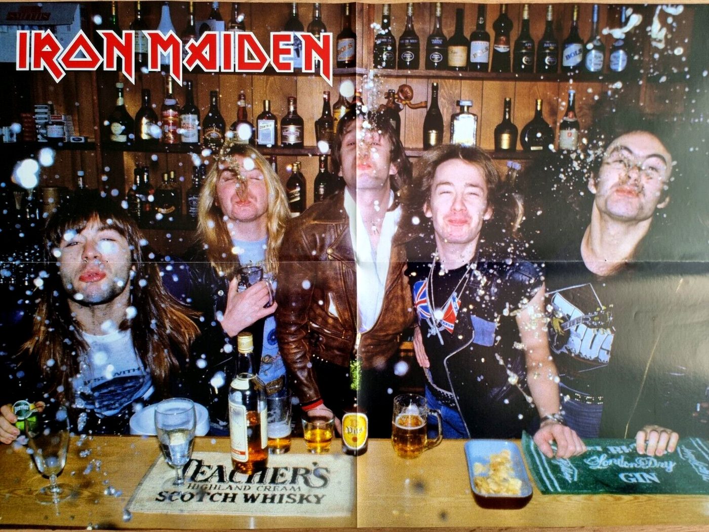 Iron Maiden poster, 55 × 40 cm