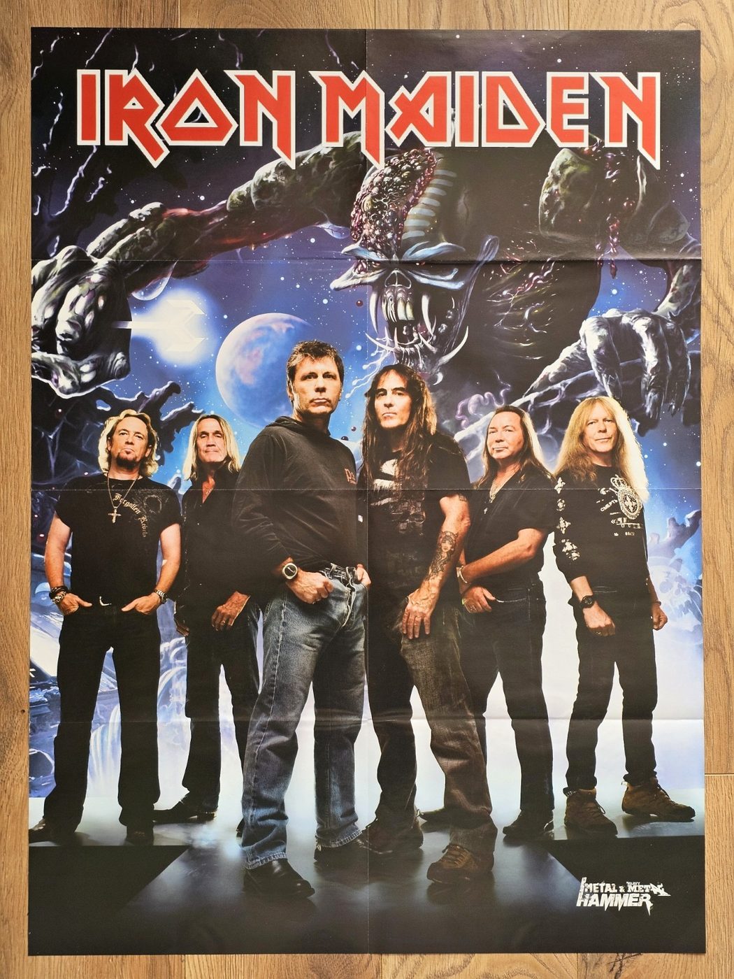Iron Maiden poster, 55 × 75 cm