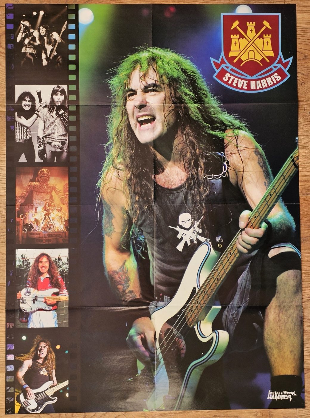 Iron Maiden poster, 55 × 75 cm