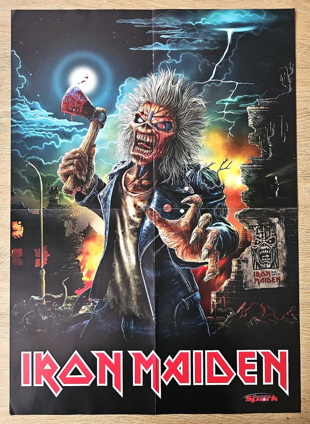 Iron Maiden poster, 40 × 55 cm