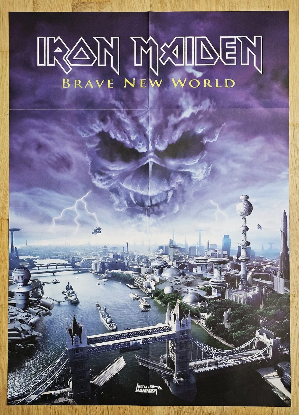 Iron Maiden poster, 50 × 70 cm