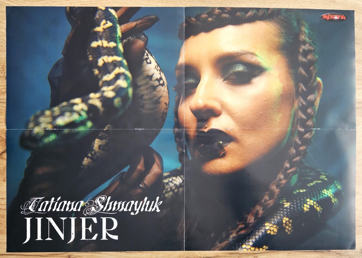 Jinjer poster, 55 × 40 cm
