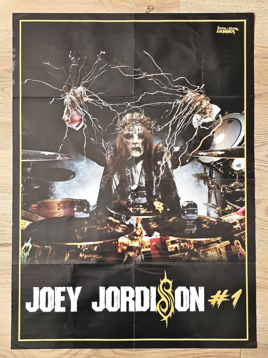 Joey Jordison Slipknot poster, 55 × 75 cm