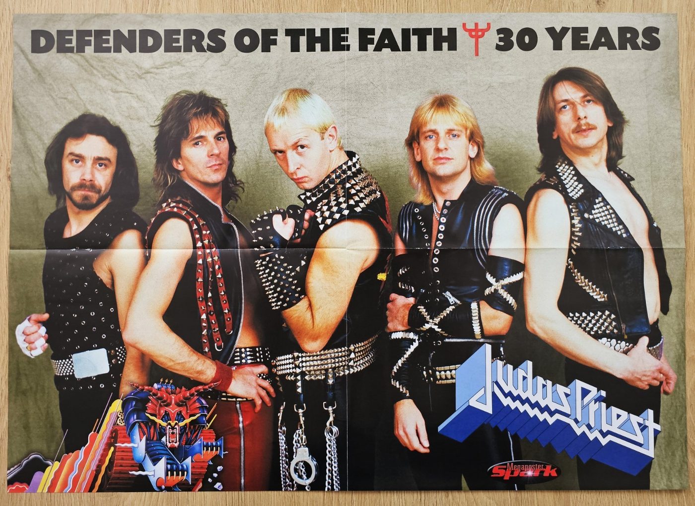 Judas Priest poster, 55 × 40 cm