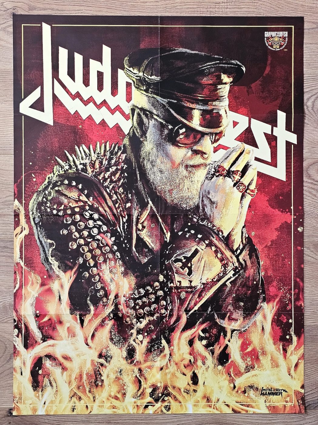 Judas Priest poster, 55 × 75 cm