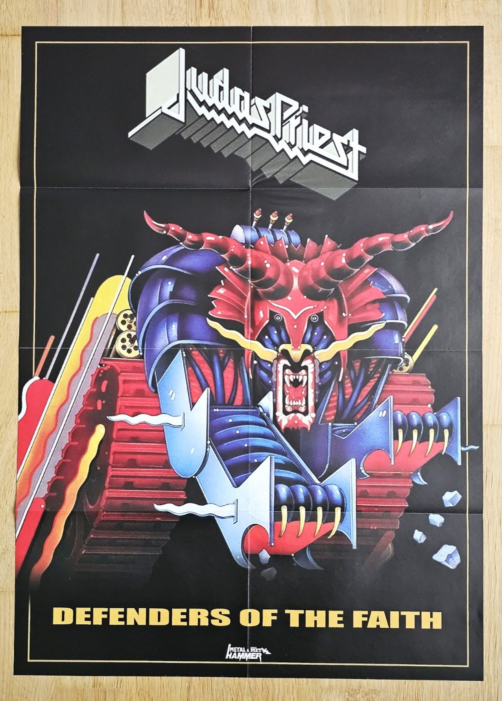 Judas Priest poster, 50 × 70 cm