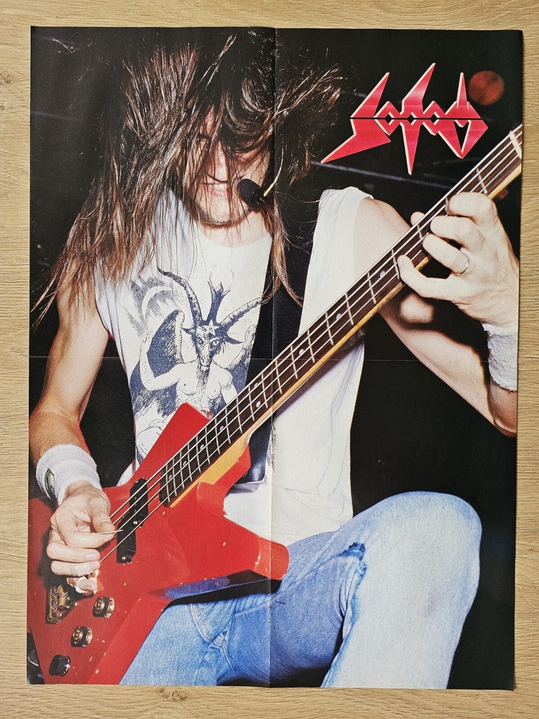 Judas Priest / Sodom poster, 40 × 55 cm