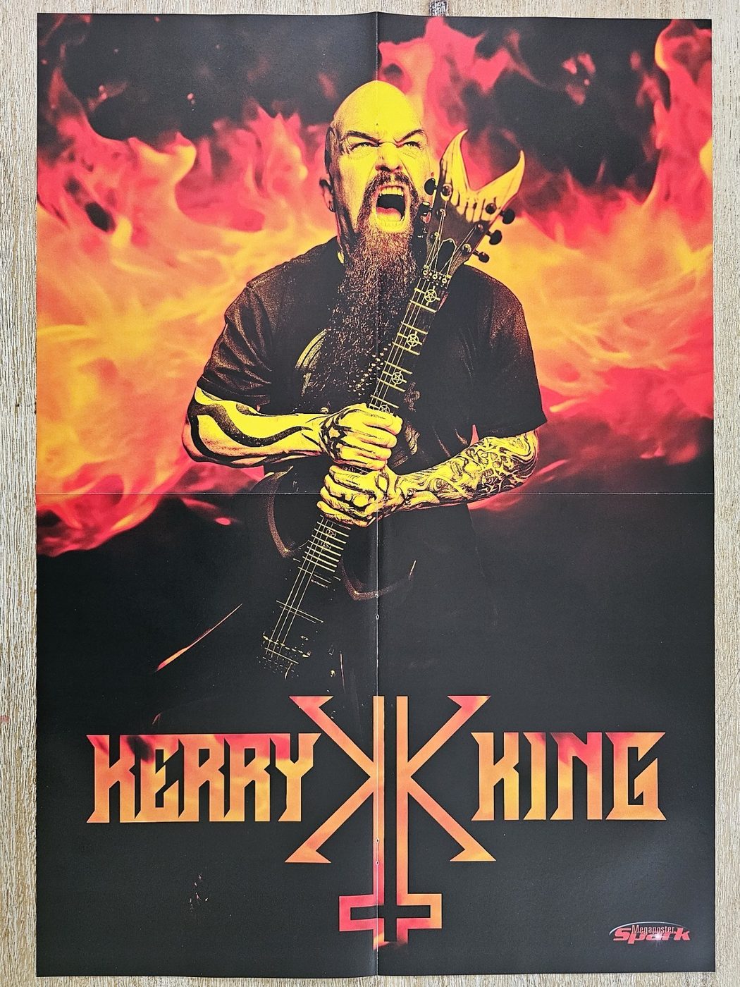 Kerry King poster, 40 × 55 cm