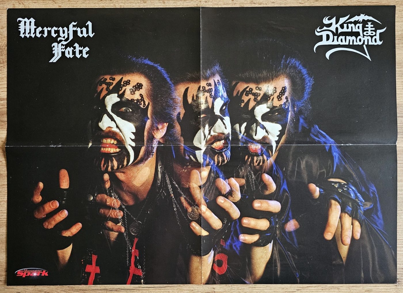 King Diamond Mercyful Fate poster, 55 × 40 cm