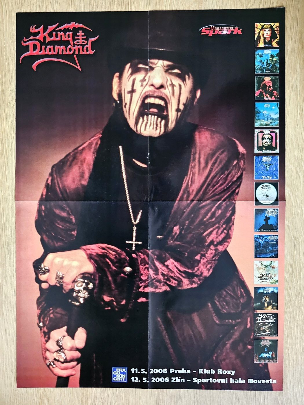 King Diamond poster, 40 × 55 cm