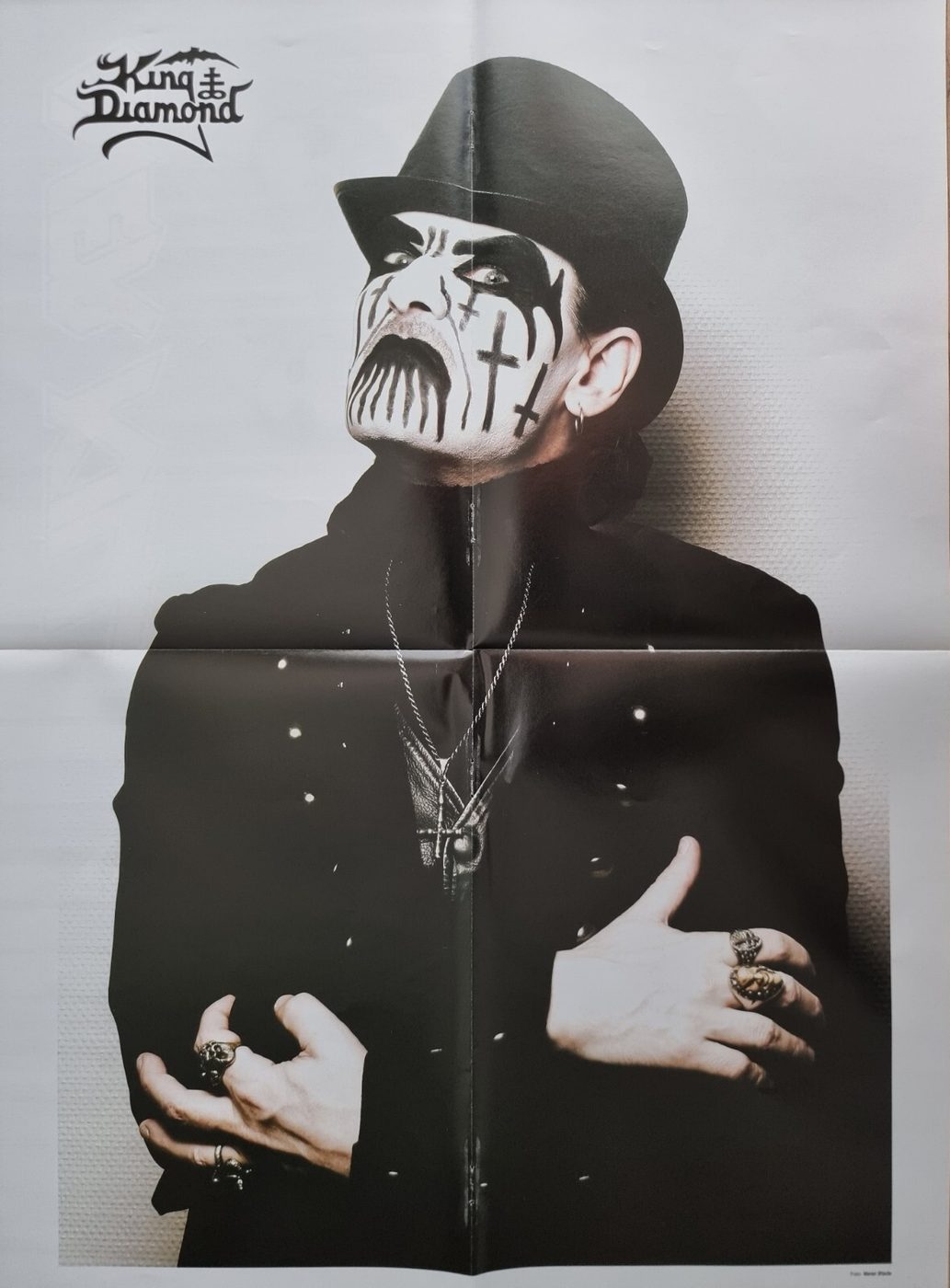 King Diamond poster, 40 × 55 cm