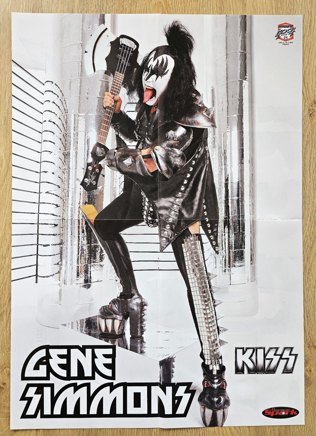 KISS poster, 40 × 55 cm