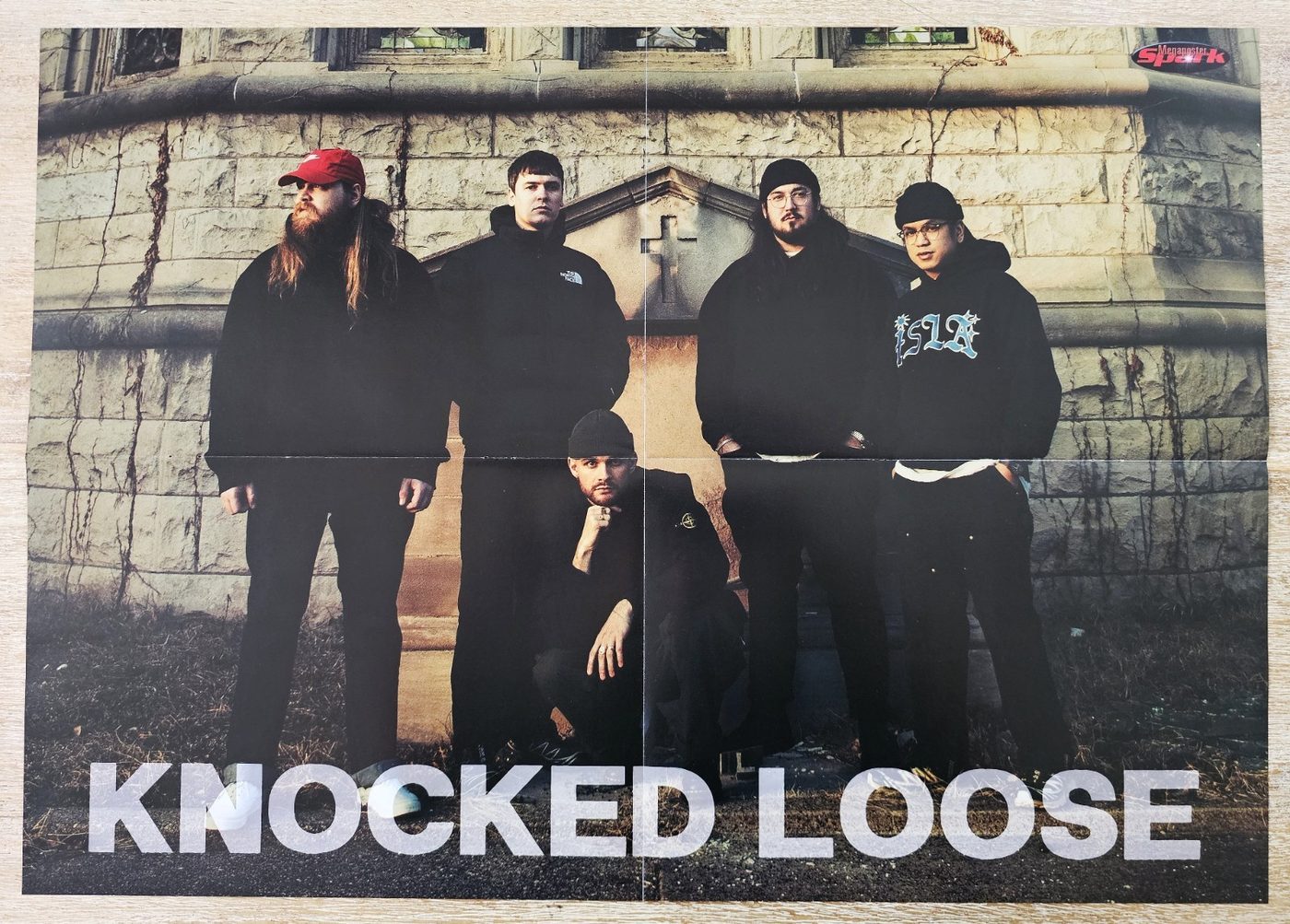 Knocked Loose poster, 55 × 40 cm