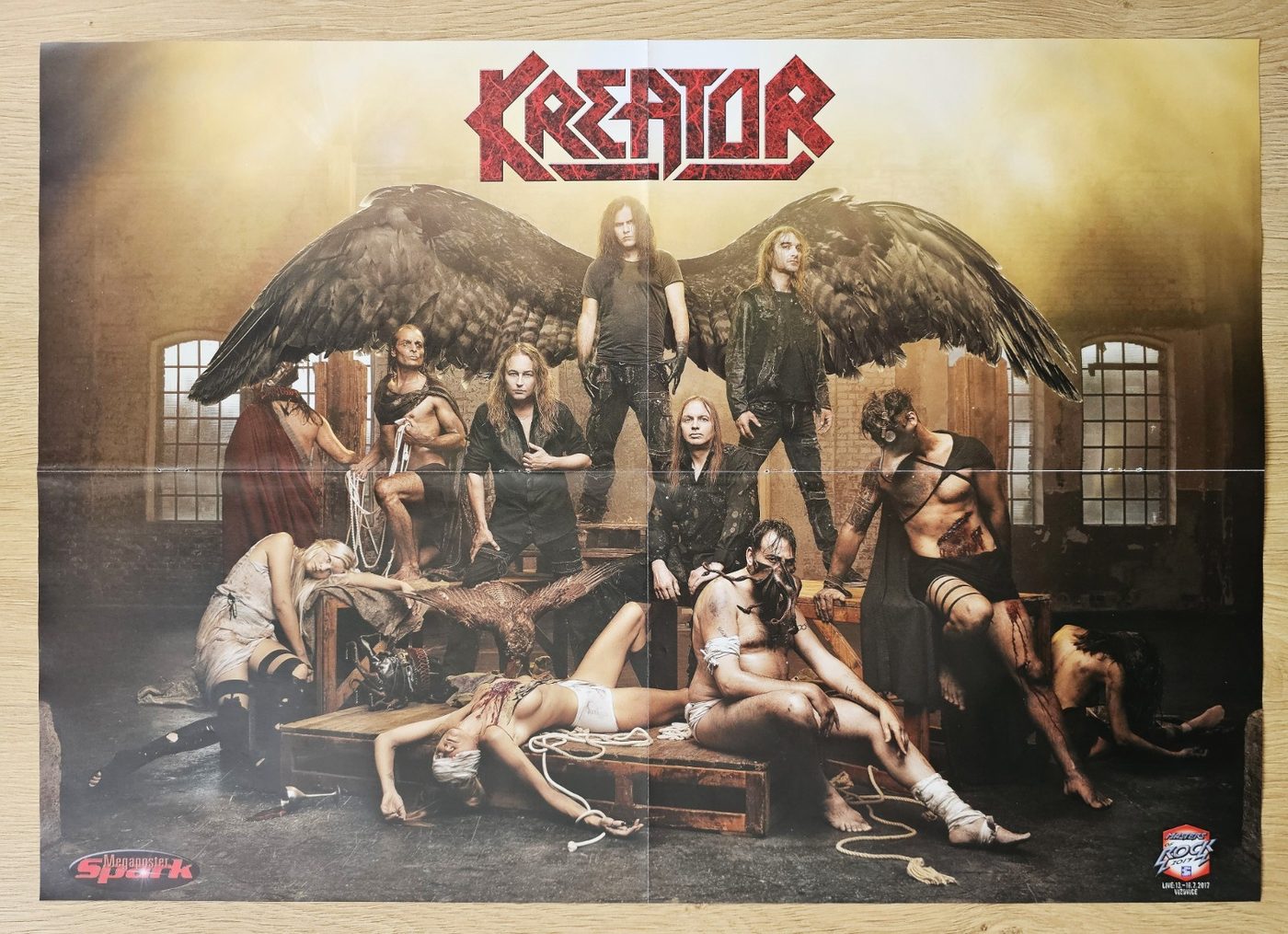 Kreator poster, 55 × 40 cm