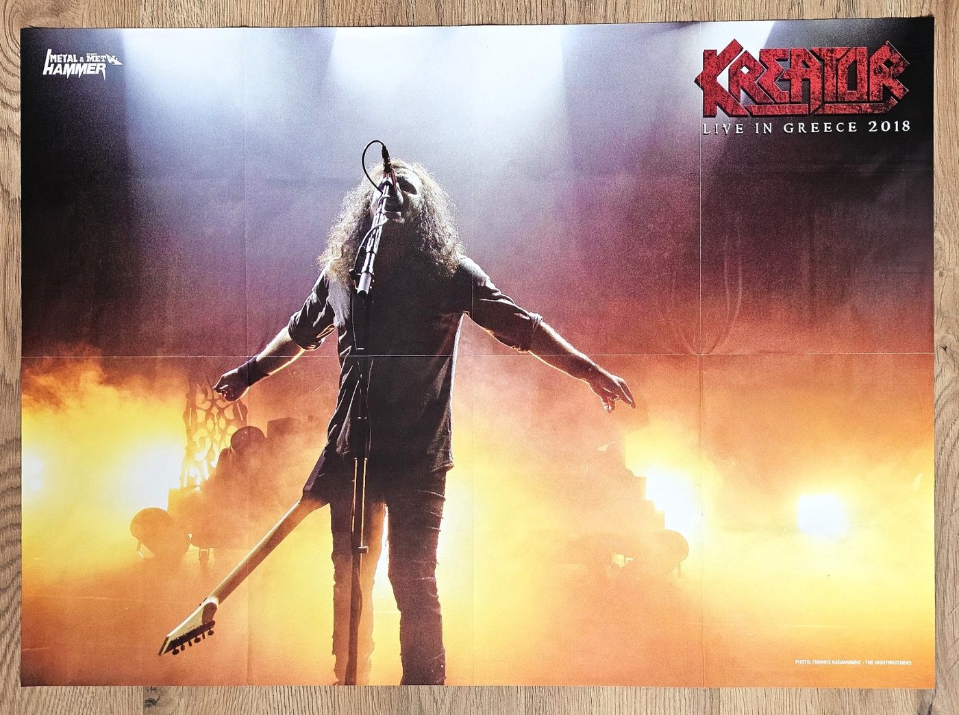Kreator poster, 75 × 55 cm