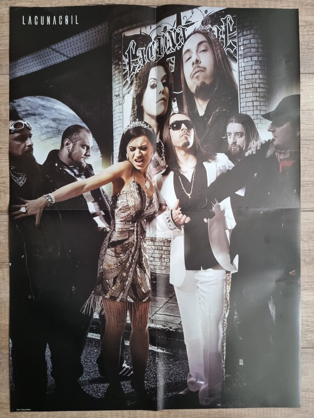 Lacuna Coil poster, 40 × 55 cm