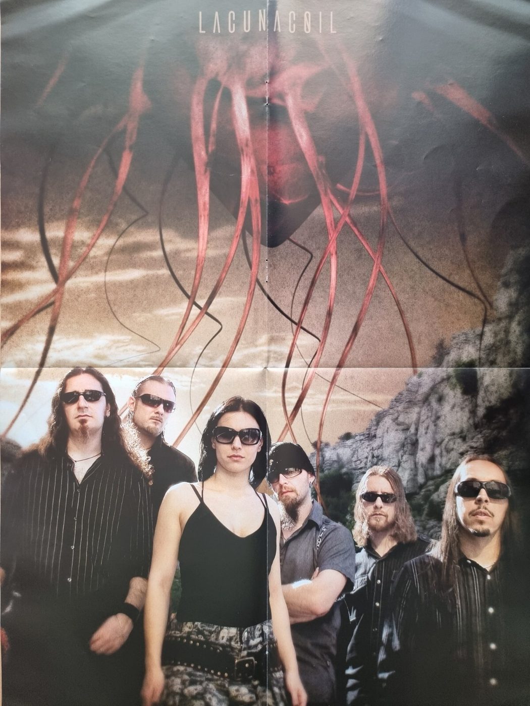 Lacuna Coil poster, 40 × 55 cm