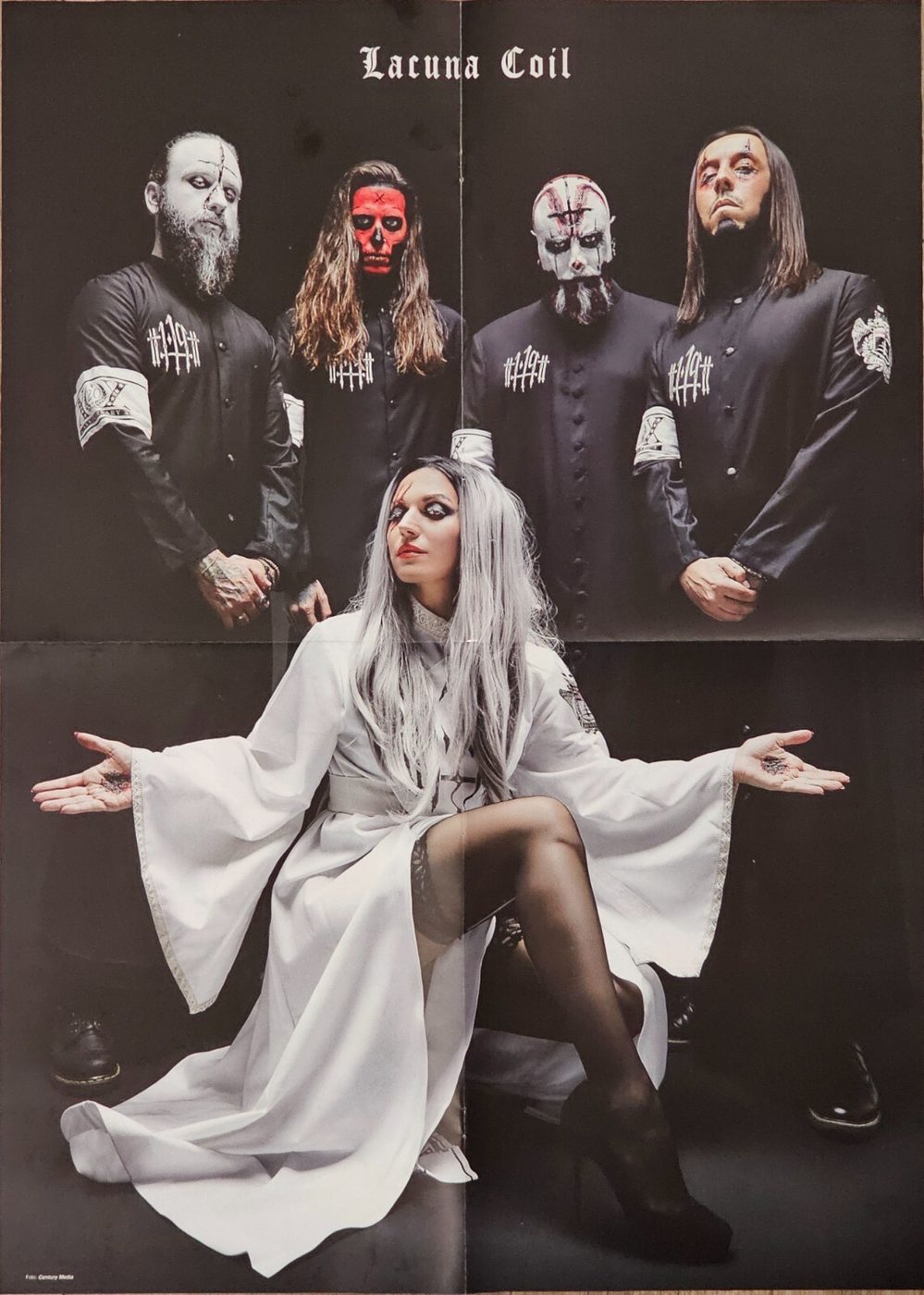 Lacuna Coil poster, 40 × 55 cm