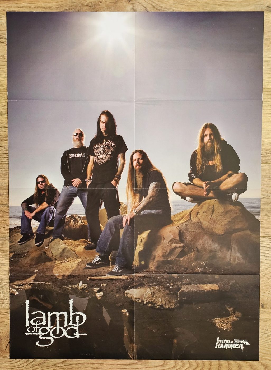 Lamb of God poster, 55 × 75 cm