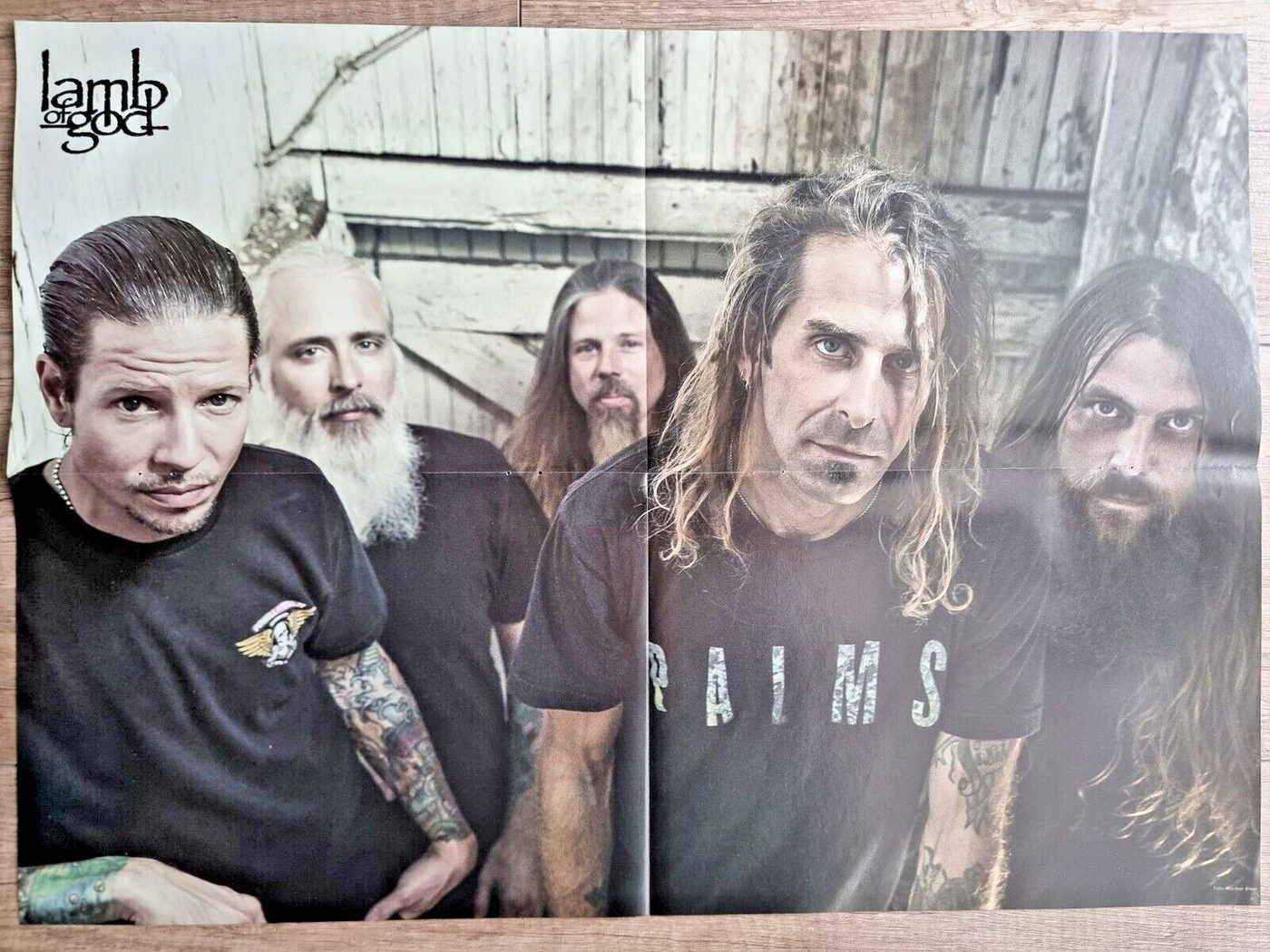 Lamb Of God poster, 55 × 40 cm