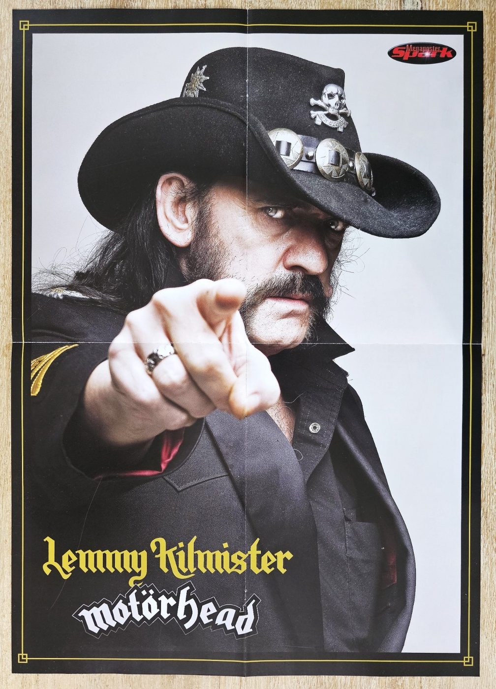 Lemmy Kilmister poster, 40 × 55 cm