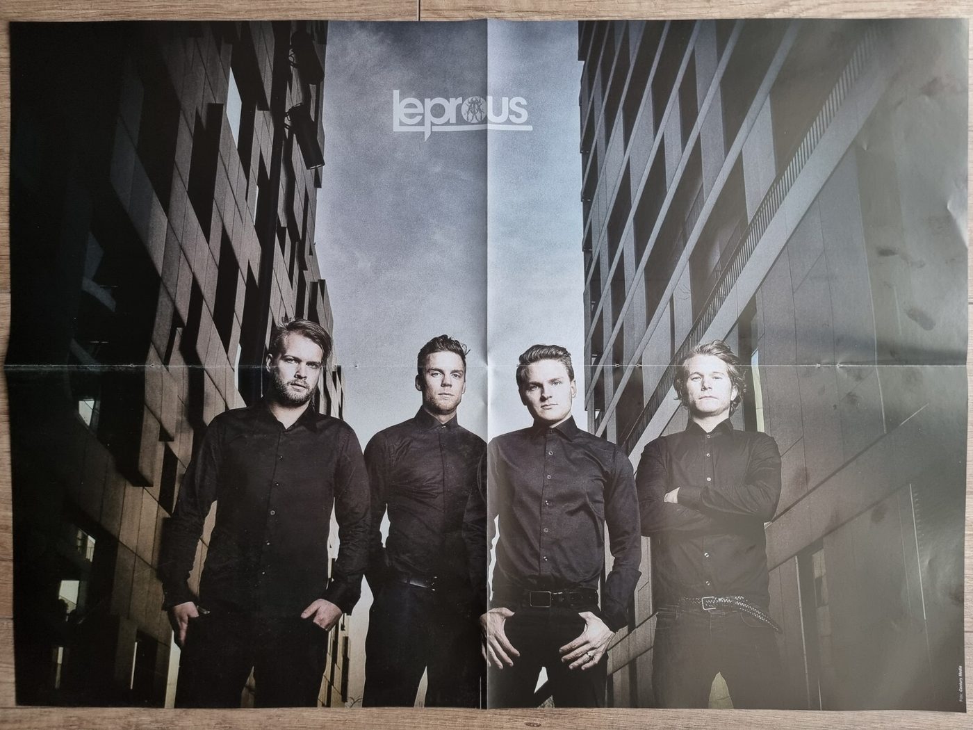 Leprous poster, 55 × 40 cm