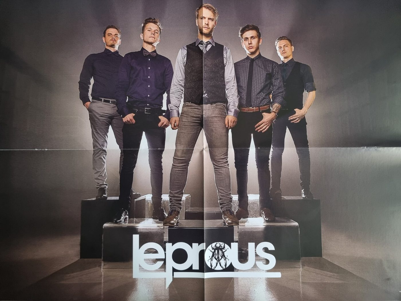 Leprous poster, 55 × 40 cm