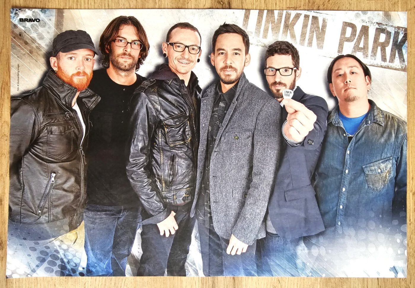 Linkin Park Chester Bennington poster, 40 × 30 cm