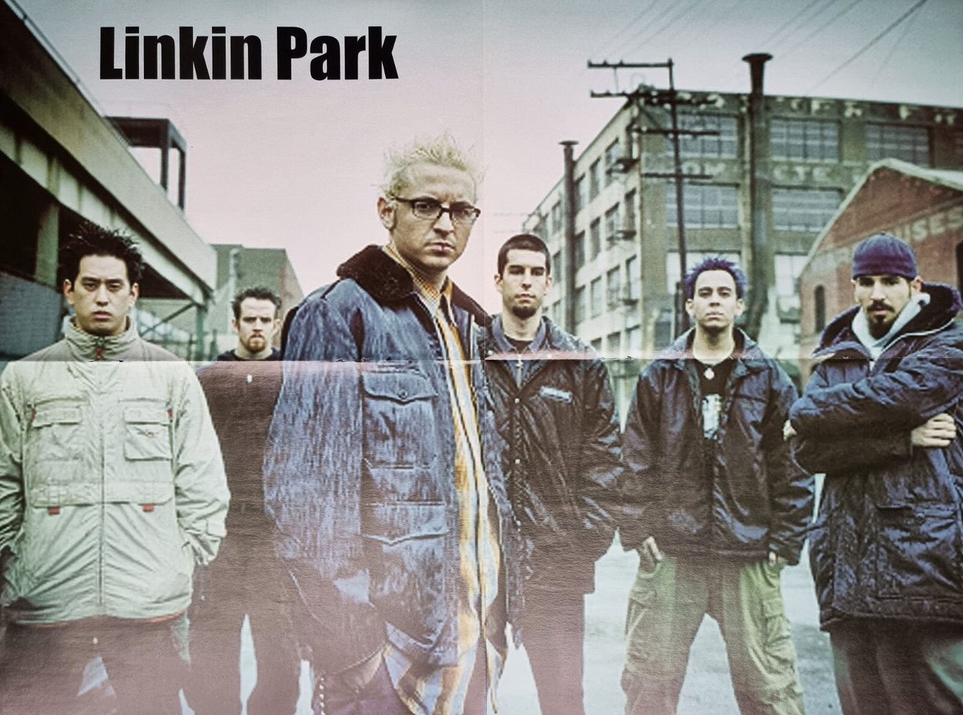 Linkin Park poster, 55 × 40 cm