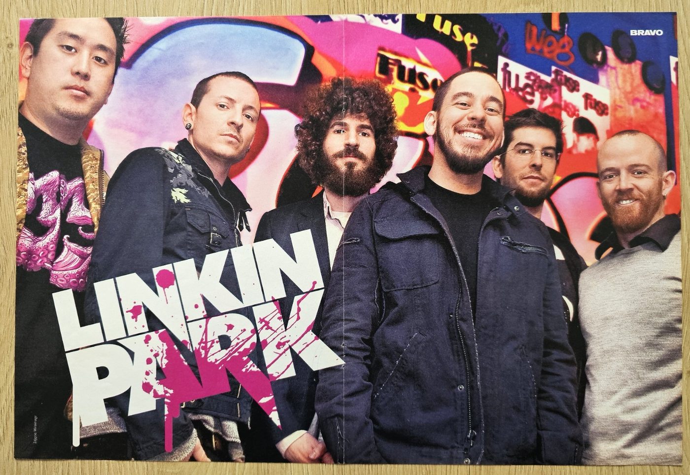 Linkin Park poster, 40 × 30 cm