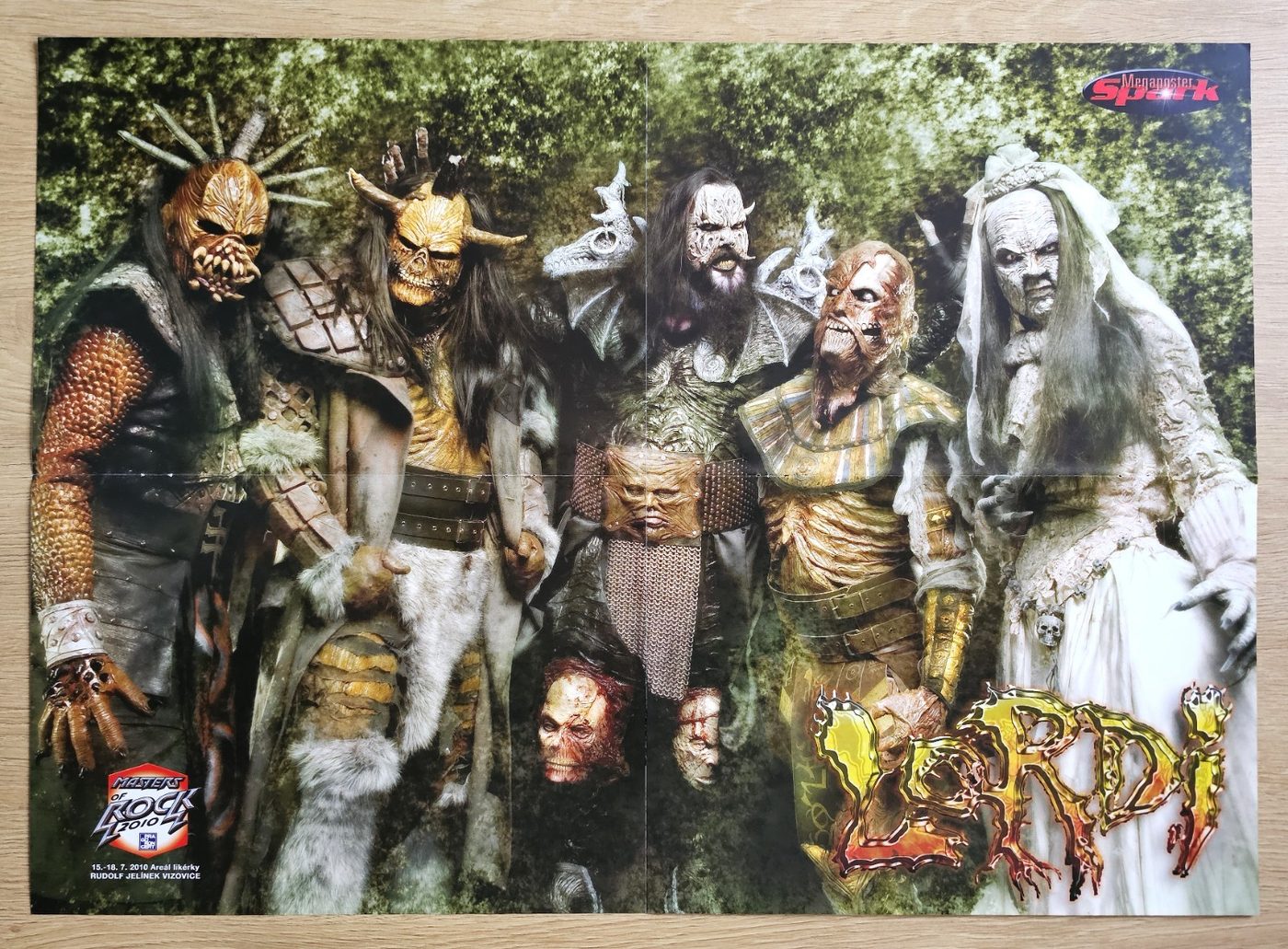 Lordi poster, 55 × 40 cm